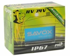 Savox SW-0241MG "Super Torque" Waterproof Digital 1/5 Scale Servo (High Voltage) -SAVOX Shop sav sw 0241mg 2