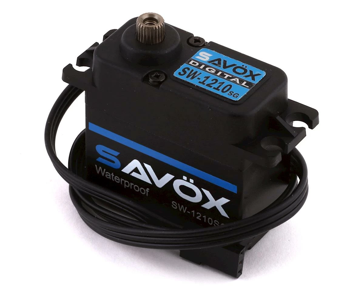 Savox SW-1210SG Black Edition "Tall" Waterproof Digital Servo (High Voltage) 3 Savox SW-1210SG Black Edition "Tall" Waterproof Digital Servo (High Voltage)
