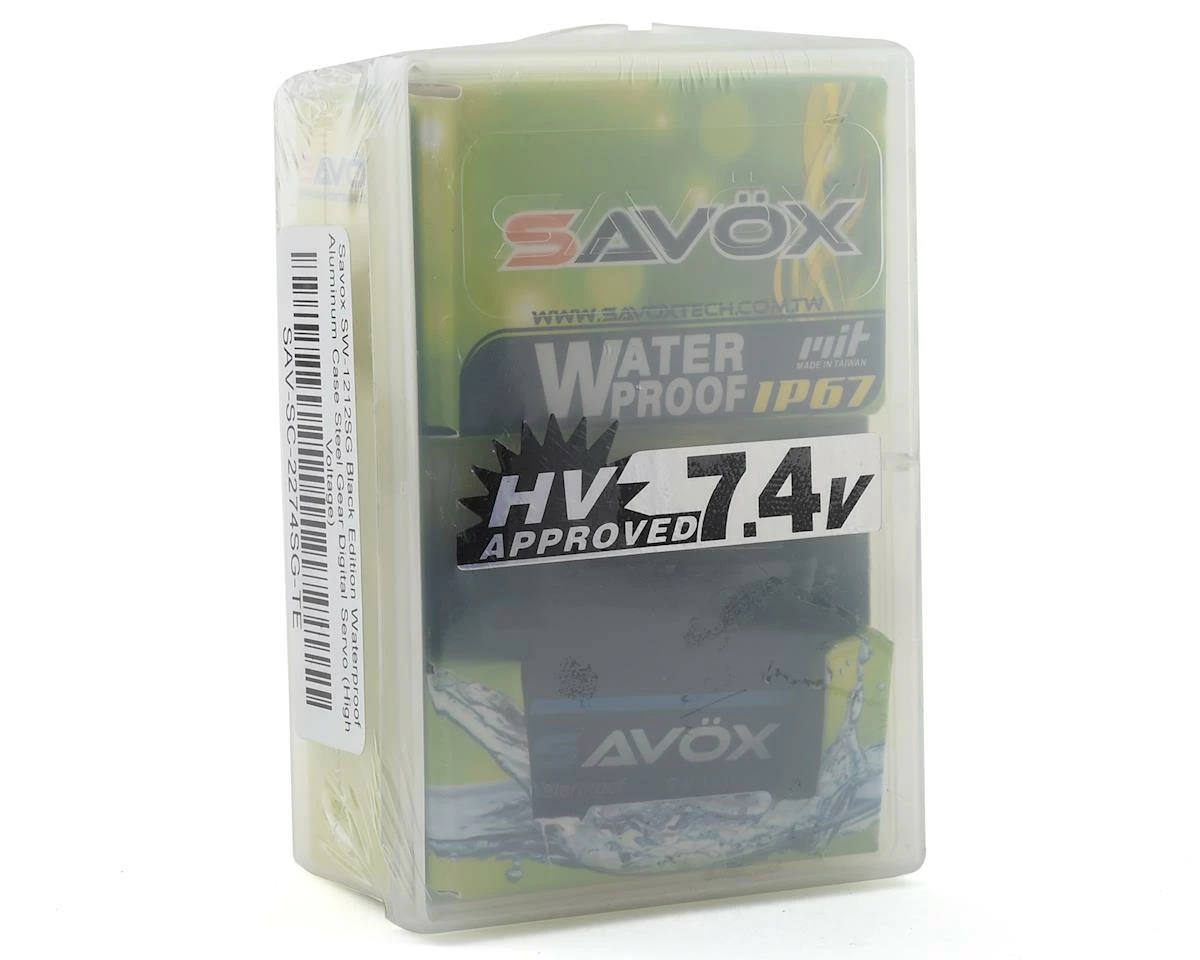 Savox SW-1211SG Black Edition Waterproof Digital Servo (High Voltage) 4 Savox SW-1211SG Black Edition Waterproof Digital Servo (High Voltage) - Image 2