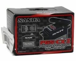 Sanwa/Airtronics PGS-CX II Hi-Torque Programmable Servo (High Voltage) -SAVOX Shop snw107a54526a 2