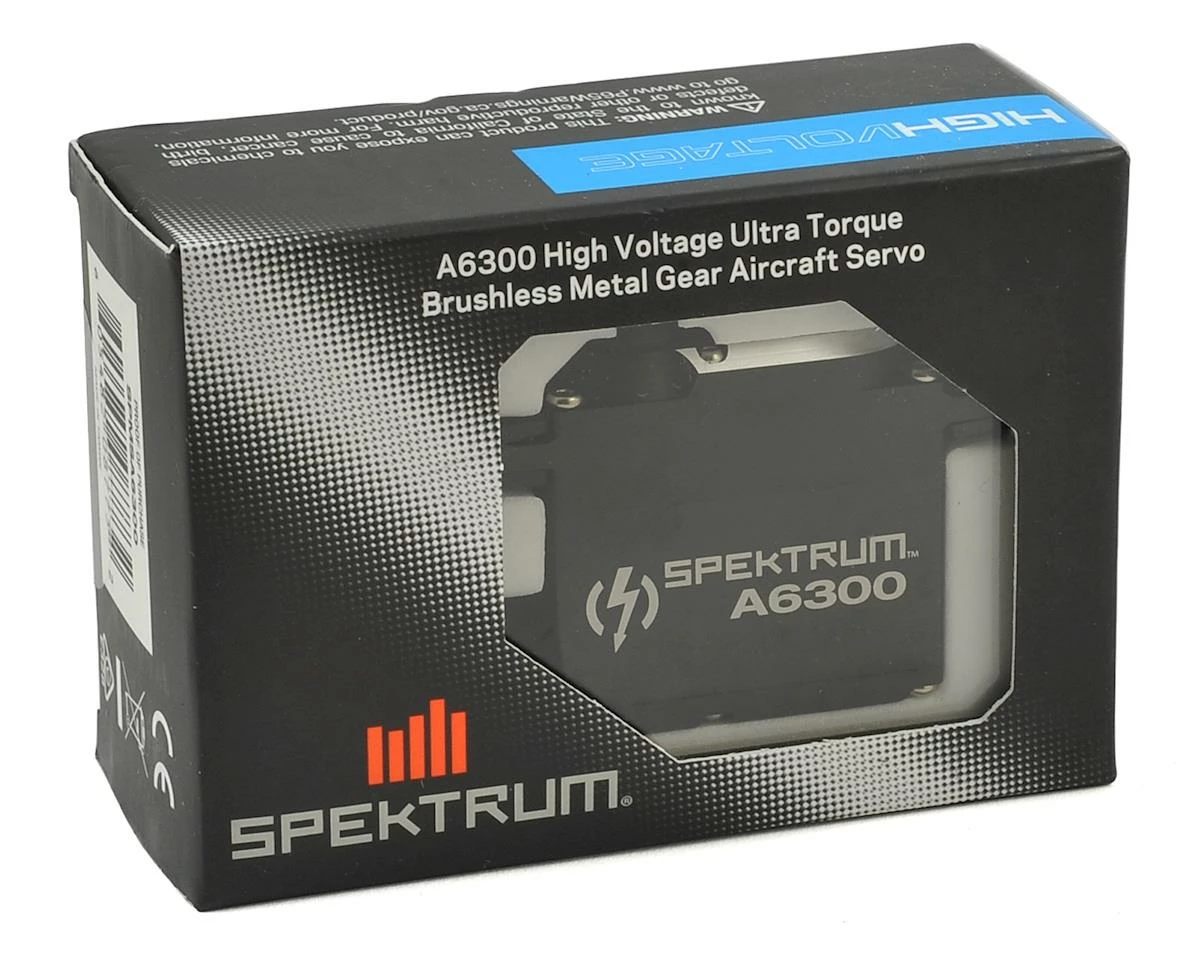 Spektrum RC A6300 Digital Ultra Torque Metal Gear Airplane Servo (High Voltage) 5 Spektrum RC A6300 Digital Ultra Torque Metal Gear Airplane Servo (High Voltage) - Image 3