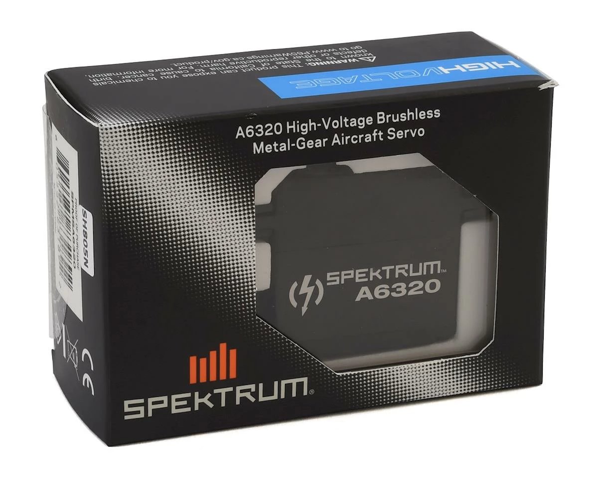 Spektrum RC A6320 High Torque Metal Gear Brushless Airplane Servo (High Voltage) 5 Spektrum RC A6320 High Torque Metal Gear Brushless Airplane Servo (High Voltage) - Image 3