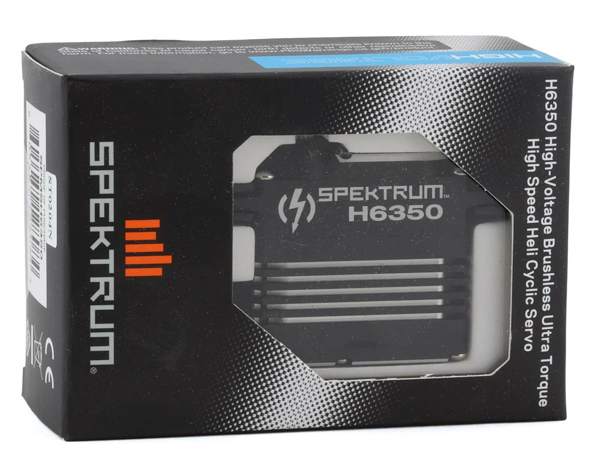 Spektrum RC H6350 Ultra Torque High Speed Heli Cyclic HV Servo 5 Spektrum RC H6350 Ultra Torque High Speed Heli Cyclic HV Servo - Image 3