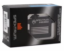 Spektrum RC H6360 HV Torque Ultra Speed Brushless Tail Servo -SAVOX Shop spmsh6360 2