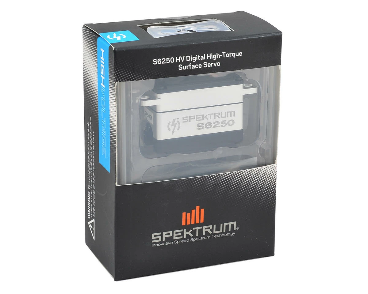 Spektrum RC 6250 Digital High Torque Low Profile Servo (High Voltage) 5 Spektrum RC 6250 Digital High Torque Low Profile Servo (High Voltage) - Image 3