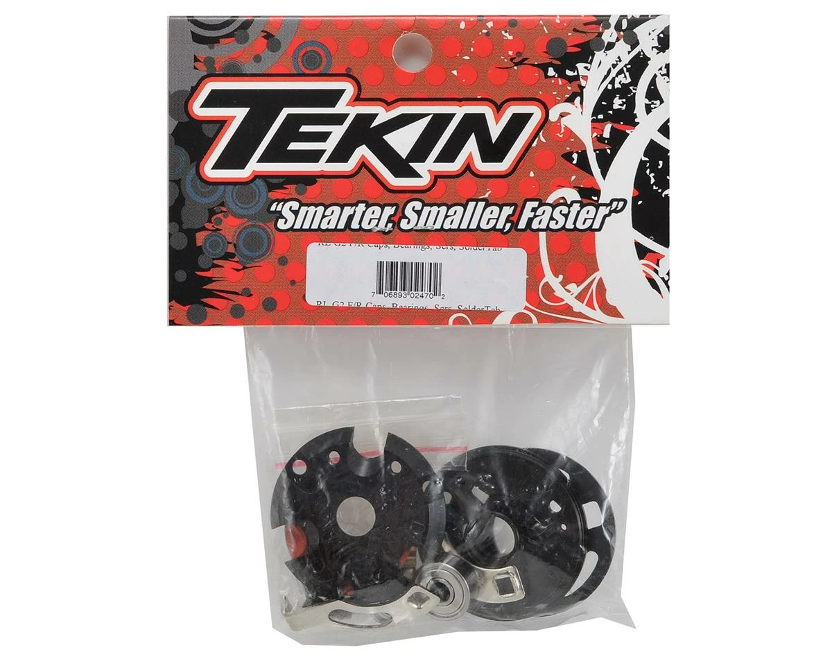 TEKIN Redline Gen2 Front/Rear Cap & Bearing Set 4 TEKIN Redline Gen2 Front/Rear Cap & Bearing Set - Image 2