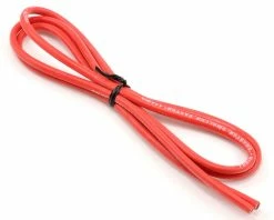 TEKIN 12awg Silicon Power Wire (Red) (3')