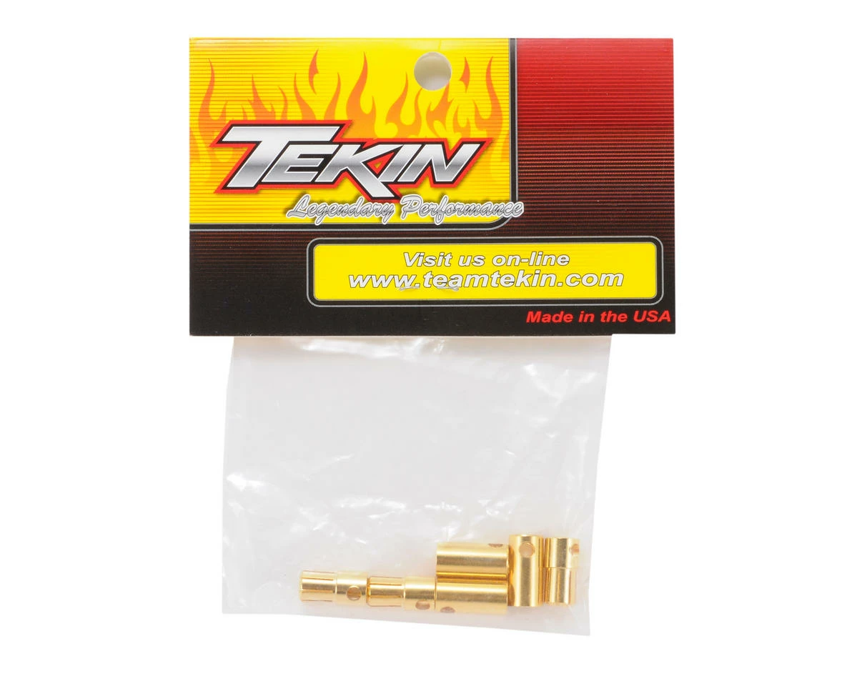 TEKIN 6.5mm High-Efficiency Bullet Connector Set (3) 4 TEKIN 6.5mm High-Efficiency Bullet Connector Set (3) - Image 2