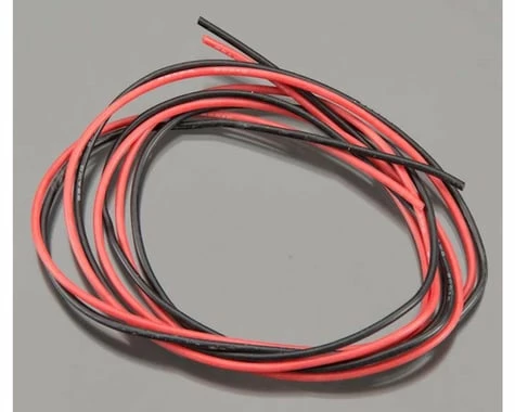 TQ WIRE Hin Wall Silicone Wire (Red & Black) (3' Each) (22AWG) 3 TQ WIRE Hin Wall Silicone Wire (Red & Black) (3' Each) (22AWG)