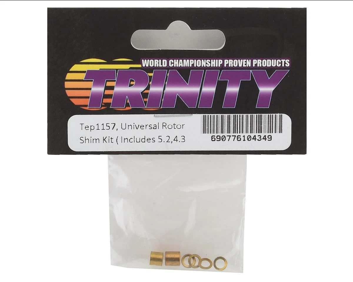 Trinity Brushless Motor Rotor Spacer Kit 4 Trinity Brushless Motor Rotor Spacer Kit - Image 2