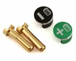 Whitz Racing Products Battery Grabs W/4mm Bullets (Green)