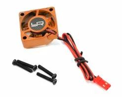 YEAH RACING 30x30x10mm Tornado High Speed Fan (Orange)