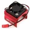 YEAH RACING Aluminum 540 Size Motor Heat Sink W/Cooling Fan (Red) 1 YEAH RACING Aluminum 540 Size Motor Heat Sink W/Cooling Fan (Red) -SAVOX Shop yea ya 0410rd