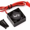 YEAH RACING 25x25x10mm Aluminum Case Tornado Plus High Speed Cooling Fan (Black) -SAVOX Shop yea ya 0471bk