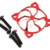 YEAH RACING 30x30mm "3D Whirlwind" Aluminum Fan Protector (Red) -SAVOX Shop yea ya 0478rd