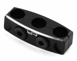 YEAH RACING 12-14AWG Aluminum Motor Wire Organizer Clamp (Black)