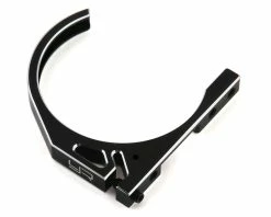 YEAH RACING 1/8 Scale Motor Aluminum Fan Mount (Black)