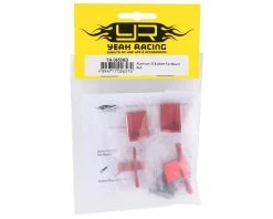 YEAH RACING Aluminum 30mm/40mm Fan Mount (Red) -SAVOX Shop yea ya 0650rd 1