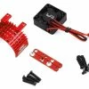 YEAH RACING 540/550 Aluminum Heat Sink W/30mm High Speed Tornado Fan (Red) -SAVOX Shop yea ya 0653rd