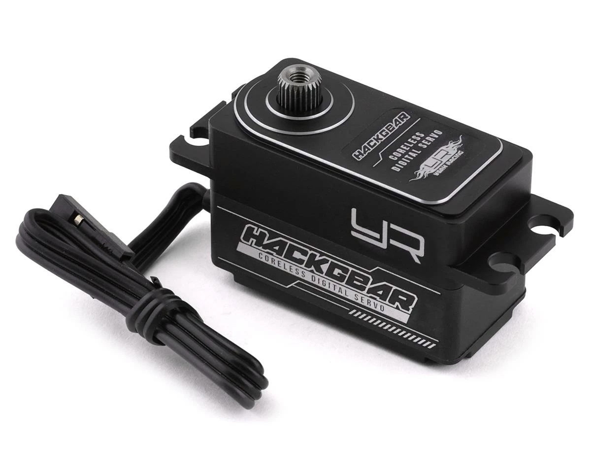 YEAH RACING 10kg Low Profile Coreless Metal Gear Servo (Black) (High Voltage/Metal Case) 3 YEAH RACING 10kg Low Profile Coreless Metal Gear Servo (Black) (High Voltage/Metal Case)