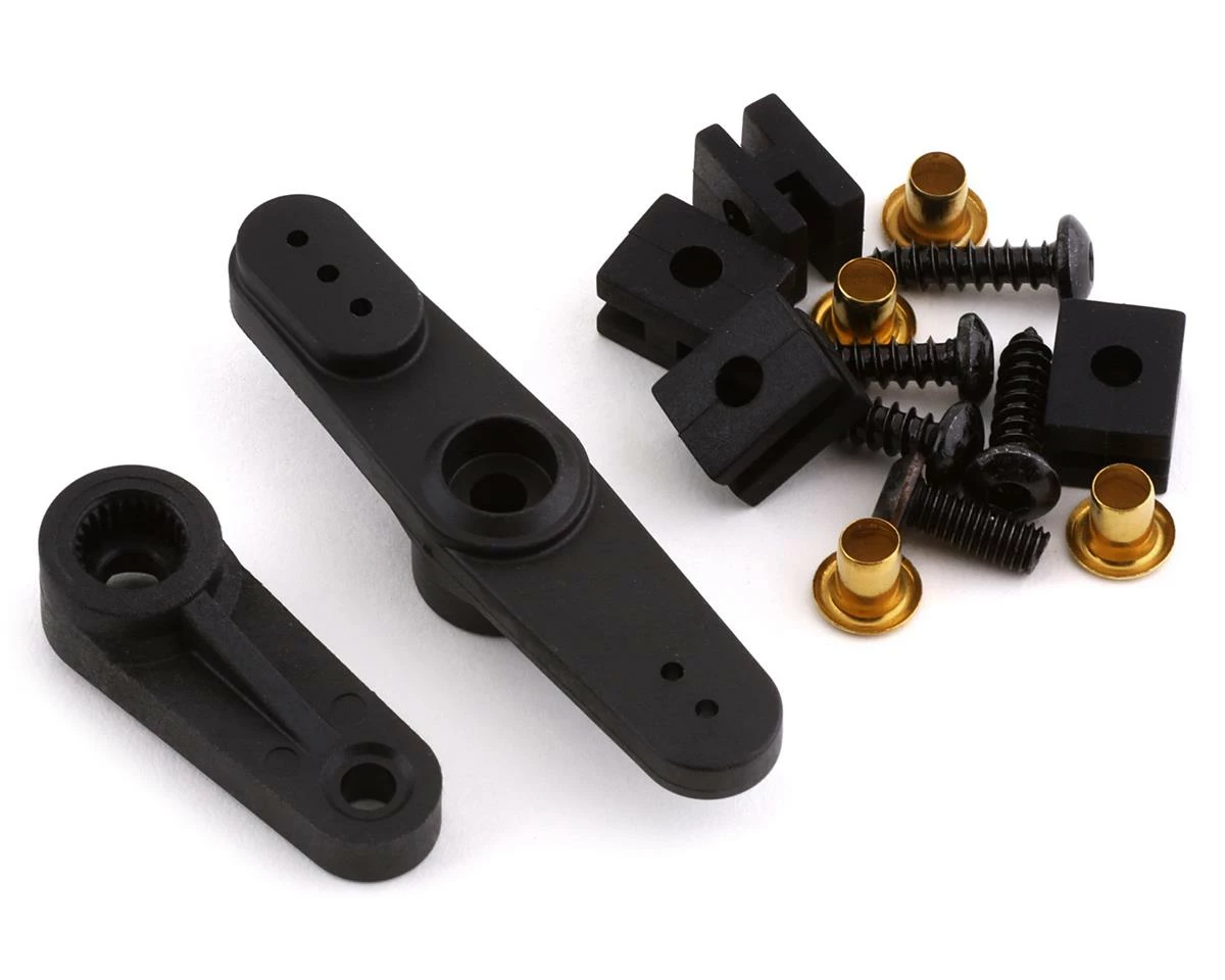 YEAH RACING 10kg Low Profile Coreless Metal Gear Servo (Black) (High Voltage/Metal Case) 4 YEAH RACING 10kg Low Profile Coreless Metal Gear Servo (Black) (High Voltage/Metal Case) - Image 2