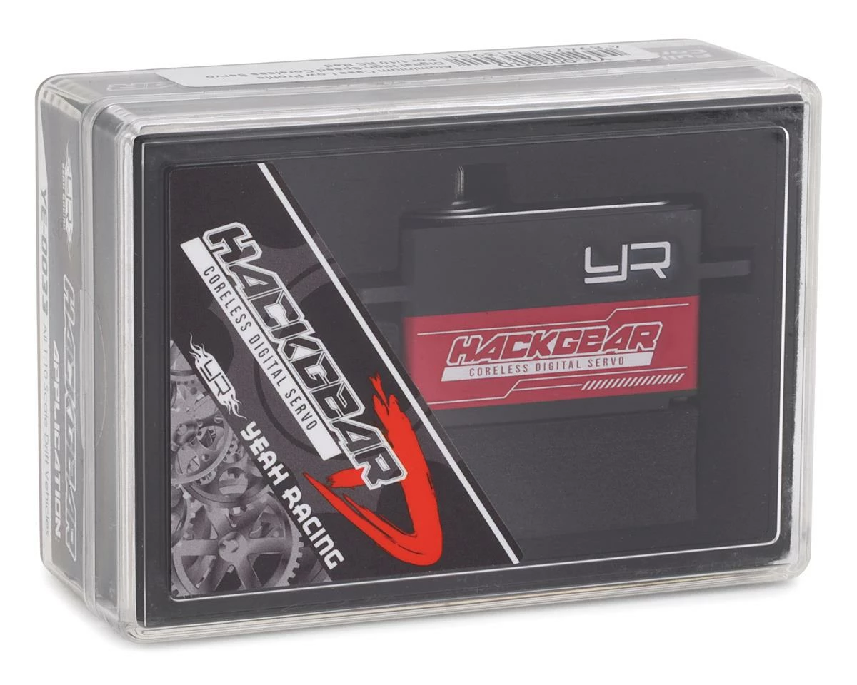 YEAH RACING 10kg Low Profile Coreless Metal Gear Servo (Red) (High Voltage/Metal Case) 5 YEAH RACING 10kg Low Profile Coreless Metal Gear Servo (Red) (High Voltage/Metal Case) - Image 3